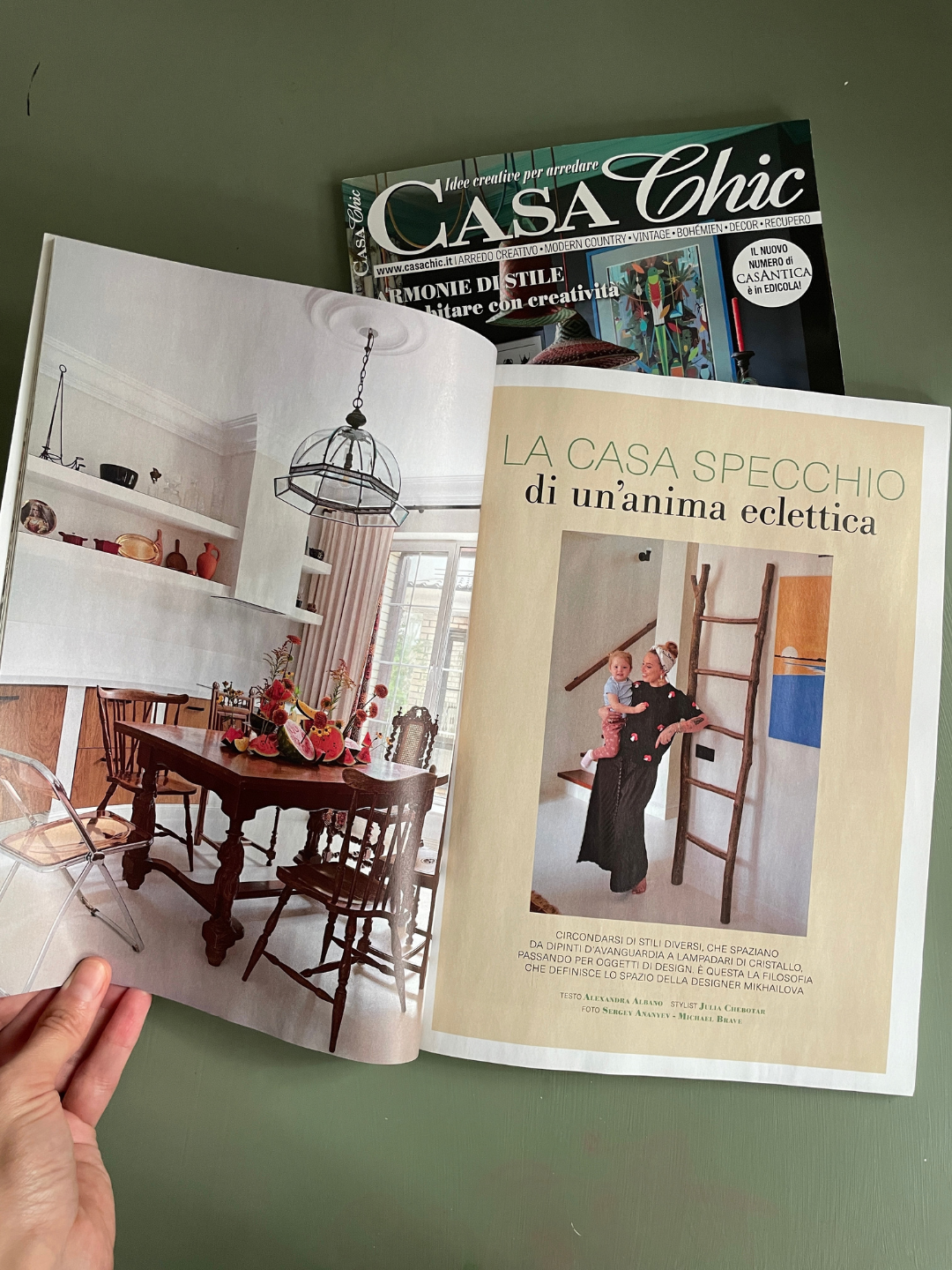 Publication in Casa Chic