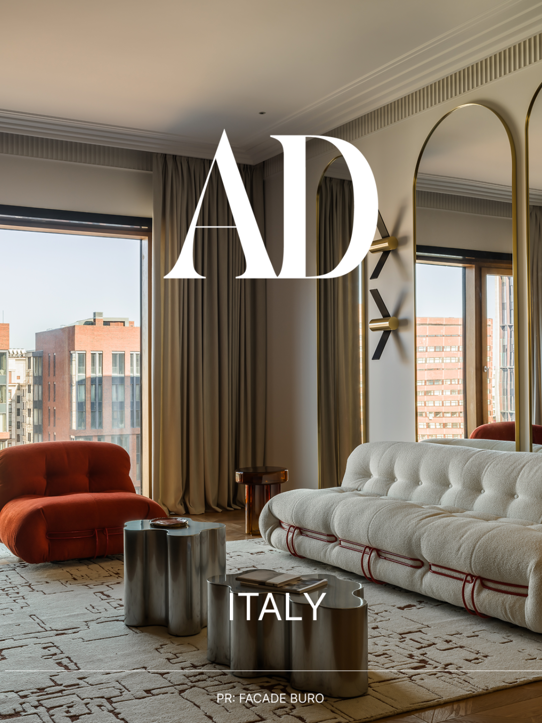 Publication in AD Italy